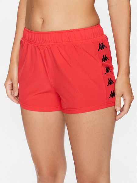 Kappa Szorty sportowe 312087 Różowy Regular Fit. Czerwone spodenki sportowe damskie Kappa, xs, bez wzorów, z syntetyku, na fitness i siłownię. Za 79.99 zł.
