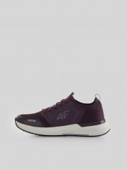 4F Buty treningowe na siłownię FAST_TRAINER damskie - fioletowe 40. Fioletowe obuwie sportowe treningowe 4F, z gumy, na fitness i siłownię. Za 299.99 zł.