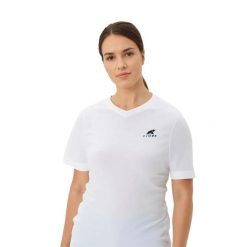 Koszulka sportowa Performance damska. Białe koszulki sportowe damskie FJORK MERINO, xl, bez wzorów, z elastanu, bez ramiączek, trekkingowe. W wyprzedaży za 249.00 zł.