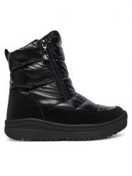 Calvin Klein Śniegowce V3A5-83140-1862999 D Czarny. Czarne kozaki dziewczęce Calvin Klein, bez wzorów, ze skóry, bez obcasa, bez zapięcia. Za 659.99 zł.