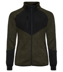 Clique Haines Women Kurtka polarowa z softshellem – Fog green. Zielone kurtki sportowe damskie CLIQUE, xl, bez wzorów, z dzianiny, bez kaptura. Za 279.50 zł.