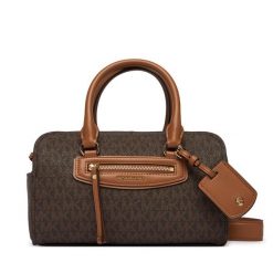 Torebka MICHAEL Michael Kors. Brązowe kuferki damskie MICHAEL Michael Kors, bez dodatków. Za 1,049.00 zł.