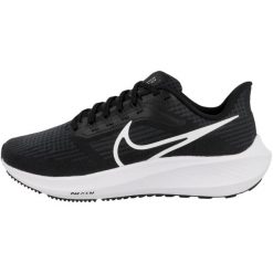 Buty do biegania damskie Nike Air Zoom Pegasus 39. Białe obuwie sportowe damskie Nike, z gumy, bez zapięcia, do biegania. Za 669.00 zł.