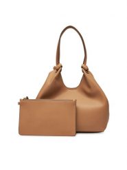 DKNY Torebka R42BAE49 Brązowy. Brązowe torebki klasyczne damskie DKNY, ze skóry, bez dodatków. Za 609.99 zł.