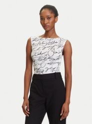 KARL LAGERFELD Body A3W17010 Écru Slim Fit. Body i gorsety KARL LAGERFELD, bez wzorów, z syntetyku. Za 459.99 zł.