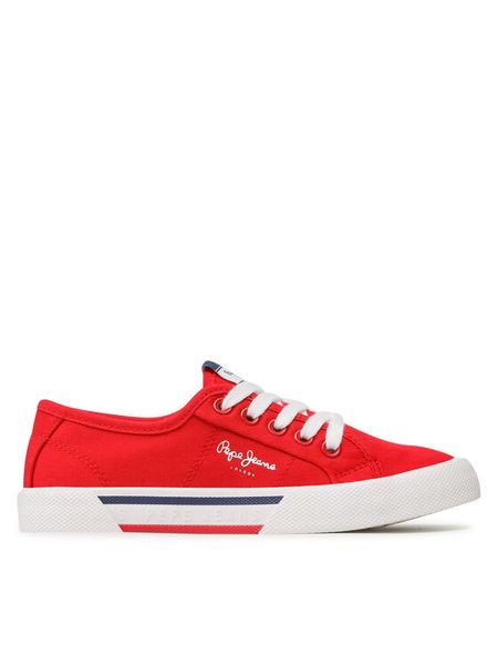 Pepe Jeans Tenisówki Brady Boy Basic PBS30527 Czerwony. Czerwone buty sportowe chłopięce Pepe Jeans, z jeansu, bez zapięcia. Za 209.99 zł.