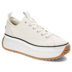 Białe Sneakersy Tamaris Wygodne Codzienne Buty Damskie. Białe obuwie sportowe damskie Tamaris, na wiosnę, bez zapięcia, do biegania. Za 239.00 zł.