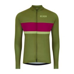 Damska koszulka rowerowa z długim rękawem - Onwards Two. Czerwone koszulki damskie KEADA SPORTS, s, bez wzorów, bez kołnierzyka, bez ramiączek. Za 332.00 zł.