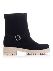 Zapato Skórzane botki w kolorze czarnym rozmiar: 38. Czarne botki damskie Zapato, bez obcasa, bez zapięcia. Za 237.17 zł.