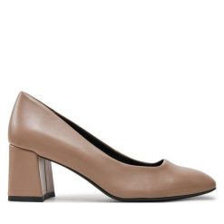 Czółenka Tamaris. Szare czółenka damskie Tamaris, bez wzorów, bez obcasa. Za 219.99 zł.