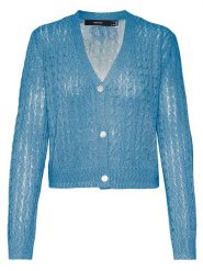 Vero Moda Kardigan w kolorze niebieskim rozmiar: XL. Niebieskie kardigany damskie Vero Moda, xl, bez wzorów. Za 120.95 zł.