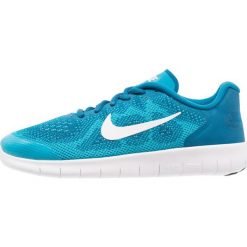 Nike Performance FREE RUN 2 Obuwie do biegania neutralne green abyss/metallic summit/white/neo turquoise. Niebieskie buty sportowe chłopięce Nike Performance, z materiału. W wyprzedaży za 305.10 zł.