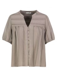 Eight2Nine Bluzka w kolorze jasnobrązowym rozmiar: XL. Brązowe bluzki damskie Eight2Nine, xl, bez wzorów, bez kołnierzyka, bez ramiączek. Za 86.99 zł.