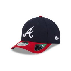 Czapka baseballowa 9forty MLB Braves PLYR REP MC OTC. Białe czapki damskie New Era, bez wzorów, z materiału. Za 174.00 zł.