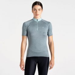 Koszulka rowerowa damska Pedal Through It. Szare koszulki damskie Dare 2b, l, bez wzorów, z jersey, bez ramiączek. W wyprzedaży za 159.99 zł.