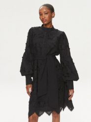 Bruuns Bazaar Sukienka koktajlowa Chanella BBW3894 Czarny Regular Fit. Czarne sukienki damskie Bruuns Bazaar, bez wzorów, z bawełny, wizytowe, bez ramiączek. Za 659.99 zł.