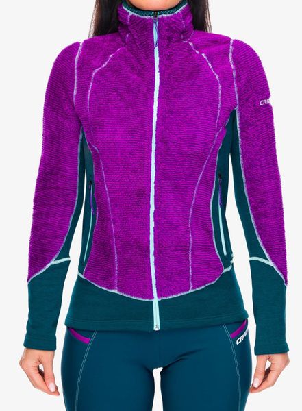 Bluza damska rozpinana Crazy Pull Exit Extrafleece. Fioletowe bluzy damskie Crazy, m, bez wzorów, z materiału, bez kaptura. Za 702.89 zł.