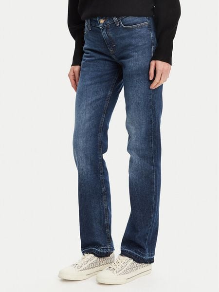 Guess Jeansy W5YA0R D5QP4 Niebieski Regular Fit. Niebieskie jeansy damskie Guess. Za 299.99 zł.