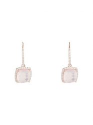 DIAMOND & CO Złote kolczyki "Hobart" z diamentami rozmiar: onesize. Różowe kolczyki damskie Diamond & Co, z diamentem, złote, z zapięciem typu bigiel. Za 2,435.99 zł.