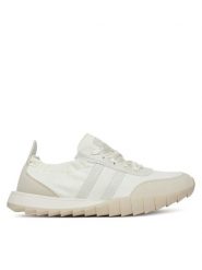 JENNY Sneakersy 8E0750-2 Beżowy. Brązowe obuwie sportowe damskie Jenny, z materiału, bez zapięcia. Za 84.99 zł.