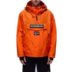 Kurtka NAPAPIJRI CHAQUETA RAINFOREST Pomarańczowy. Brązowe kurtki damskie Napapijri, l, bez wzorów, z syntetyku, bez kaptura. Za 551.99 zł.
