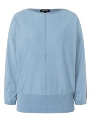 More & More Sweter w kolorze błękitnym rozmiar: 44. Niebieskie swetry klasyczne damskie More & More, s, z wiskozy, bez kołnierzyka. Za 86.99 zł.