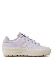 Adidas Sneakersy Stan Smith Bonega X W HQ6044 Fioletowy. Fioletowe obuwie sportowe damskie Adidas, ze skóry, bez zapięcia. Za 329.99 zł.