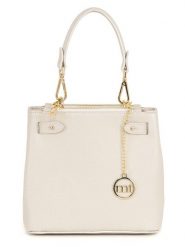 Mia Tomazzi Skórzana torebka "Beccaria" w kolorze beżowym - 42 x 30 x 10 cm rozmiar: onesize. Brązowe torebki klasyczne damskie Mia Tomazzi, z materiału, przez ramię, bez dodatków. Za 382.99 zł.