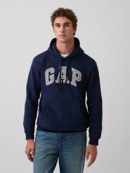 GAP Bluza w kolorze granatowym rozmiar: S. Niebieskie bluzy damskie GAP, s, bez wzorów, z kapturem. Za 84.40 zł.