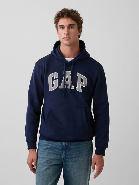 GAP Bluza w kolorze granatowym rozmiar: S. Niebieskie bluzy damskie GAP, s, bez wzorów, z kapturem. Za 88.64 zł.