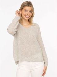 Zwillingsherz Kaszmirowy sweter w kolorze jasnoszarym rozmiar: L. Szare swetry klasyczne damskie Zwillingsherz, l, z kaszmiru, bez kołnierzyka. Za 440.95 zł.