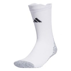 Skarpety adidas Football GRIP Knitted Crew Cushioned Performance. Białe skarpetki damskie Adidas, bez wzorów, z materiału. Za 109.00 zł.