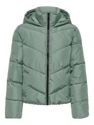 ONLY Kurtka zimowa w kolorze jasnozielonym rozmiar: L. Zielone kurtki damskie Only, na zimę, l, bez wzorów, z puchu, bez kaptura. Za 115.95 zł.