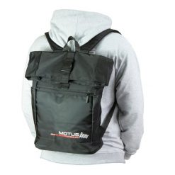Plecak turystyczny, trekkingowy Motus 20 litrów. Czarne plecaki MOTUS, bez wzorów. Za 89.00 zł.