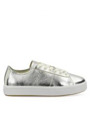 Gant Sneakersy 30531830 Srebrny. Szare obuwie sportowe damskie Gant, ze skóry, bez zapięcia. Za 269.99 zł.