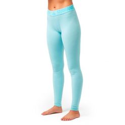 Spodnie termoaktywne damskie Surfanic Cozy Long John. Niebieskie spodnie sportowe damskie SURFANIC, na jesień, xs, bez wzorów, z materiału, narciarskie. Za 149.99 zł.