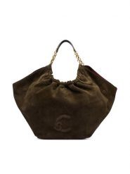 Coccinelle Torebka V5G Coccinellesmash Sued Ebim E1 V5G 11 01 01 Zielony ciemny. Zielone shopper bag Coccinelle, ze skóry, bez dodatków. Za 2,149.00 zł.