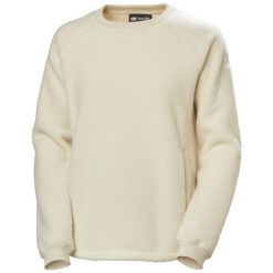 Damski polar Helly Hansen Escape Teddy. Białe swetry klasyczne damskie Helly Hansen, z polaru, bez kołnierzyka. Za 425.50 zł.