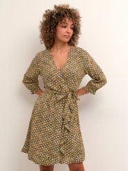 Cream Sukienka codzienna Crtiah Wrap 10611681 Kolorowy Feminine Fit. Sukienki damskie Cream, bez wzorów, z wiskozy, bez ramiączek. Za 169.99 zł.