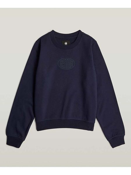 G-Star Bluza w kolorze granatowym rozmiar: M. Niebieskie bluzy damskie G-Star, m, bez wzorów, bez kaptura. Za 246.11 zł.