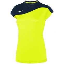 Koszulka do siatkówki damska Mizuno femme Team Authentic MYOU NS. Niebieskie koszulki damskie Mizuno, l, bez wzorów, bez kołnierzyka, bez ramiączek. Za 115.50 zł.