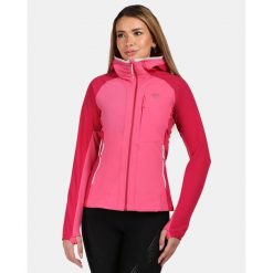 Damska kurtka softshell Kilpi BALEO-W. Brązowe kurtki damskie Kilpi, s, bez wzorów, z nylonu, bez kaptura. Za 422.05 zł.