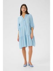 Cream Sukienka w kolorze błękitnym rozmiar: S/M. Niebieskie sukienki damskie Cream, bez wzorów, bez ramiączek. Za 173.99 zł.