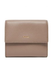 Furla Portfel Goccia M Compact WP00469 BX3036 KH 2572S Beżowy. Brązowe portfele damskie Furla, bez wzorów, ze skóry. Za 519.99 zł.