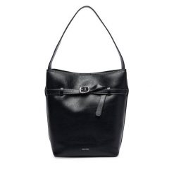 Torebka Calvin Klein. Czarne torebki klasyczne damskie Calvin Klein, bez dodatków. Za 649.99 zł.