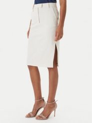 Fracomina Spódnica midi FR26SG2012W42901 Brązowy Regular Fit. Brązowe spódnice damskie Fracomina, bez wzorów, z syntetyku, midi. Za 409.99 zł.