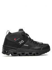 On Trekkingi Cloudtrax 3WD1088 Czarny. Czarne obuwie trekkingowe damskie On, ze skóry, bez zapięcia. Za 759.99 zł.