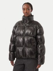 Tommy Jeans Kurtka puchowa Shiny DW0DW23423 Czarny Regular Fit. Czarne kurtki damskie Tommy Jeans, l, bez wzorów, z jeansu, bez kaptura. Za 1,099.00 zł.