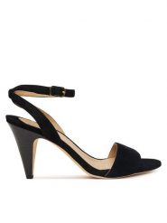 LAUREN RALPH LAUREN Sandały Gracy Sn Hes 802P15730006 Czarny. Czarne sandały damskie Lauren Ralph Lauren, bez wzorów, ze skóry, bez obcasa, na słupku, bez zapięcia. Za 769.99 zł.