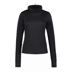 Damska sportowa koszulka z długim rękawem Rukka Multia. Czarne koszulki sportowe damskie Rukka, bez wzorów, bez ramiączek, do biegania. Za 197.00 zł.